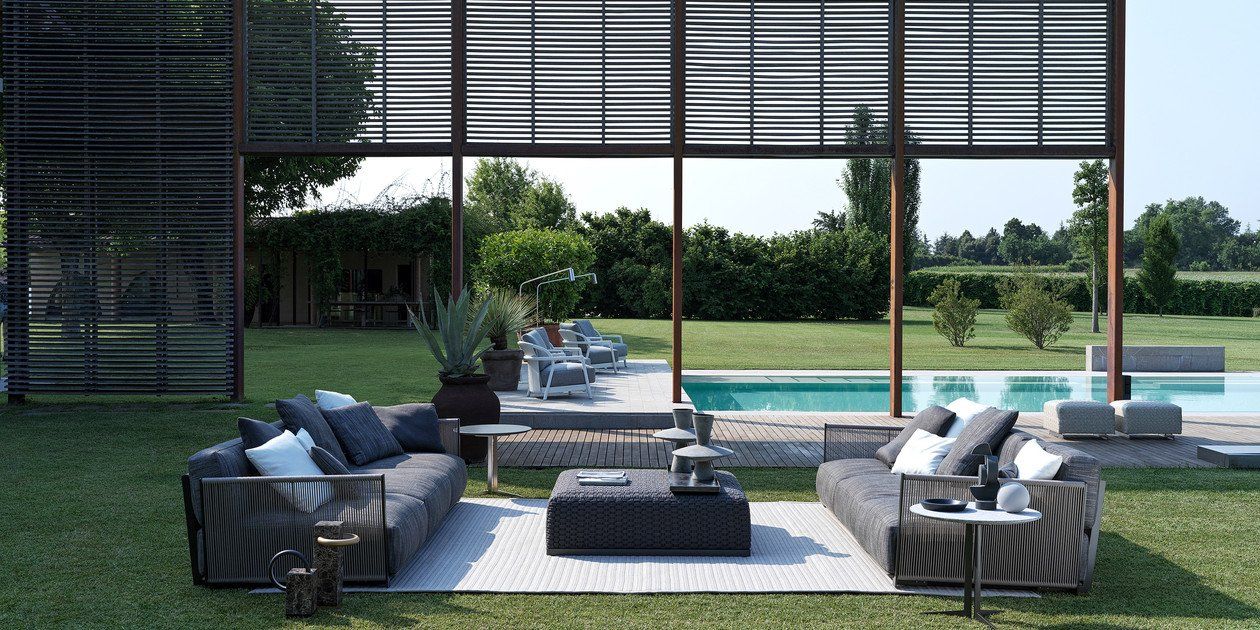 Pergola en bois exotique haut de gamme