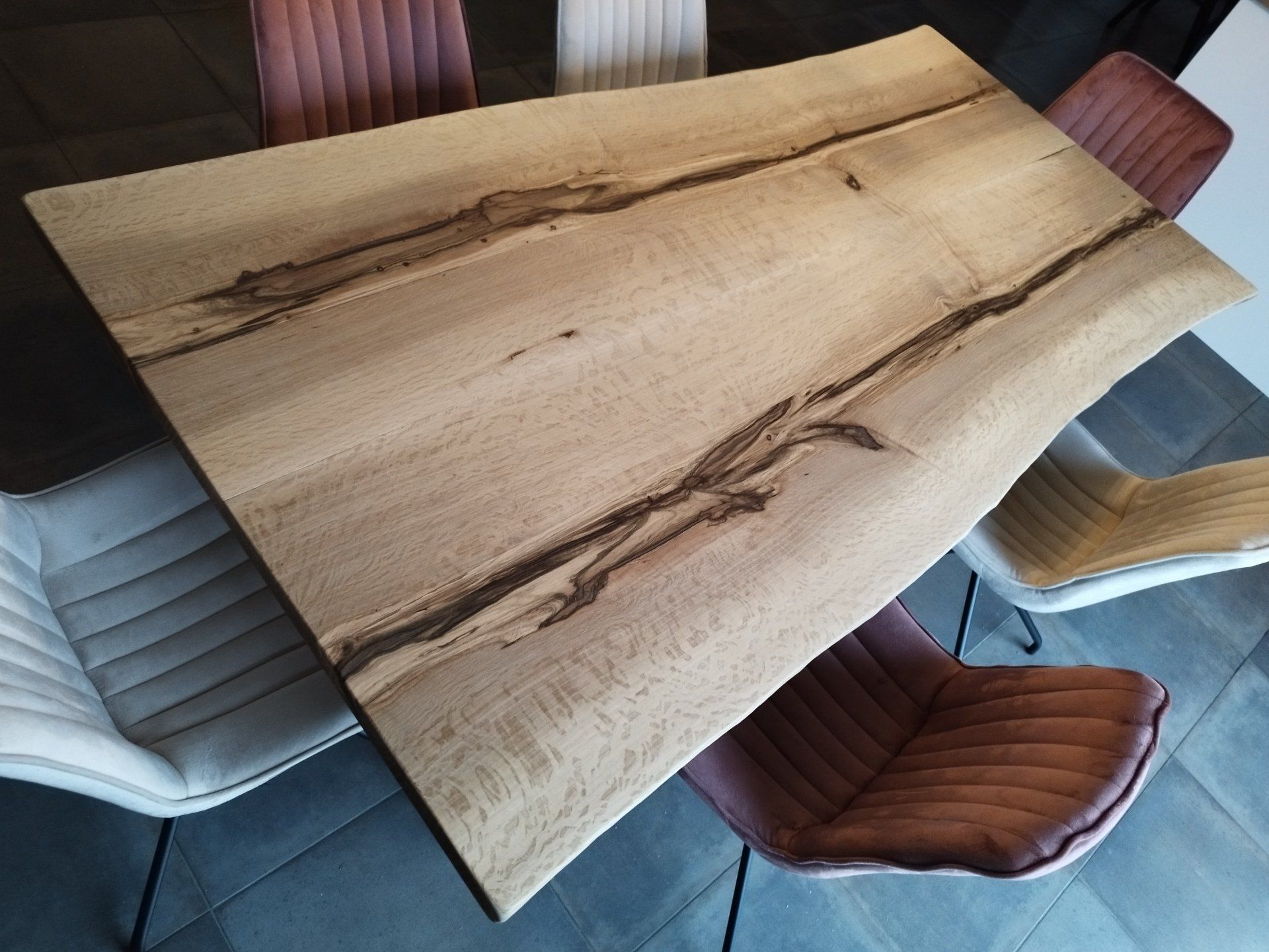 Table en chêne vert (yeuse)