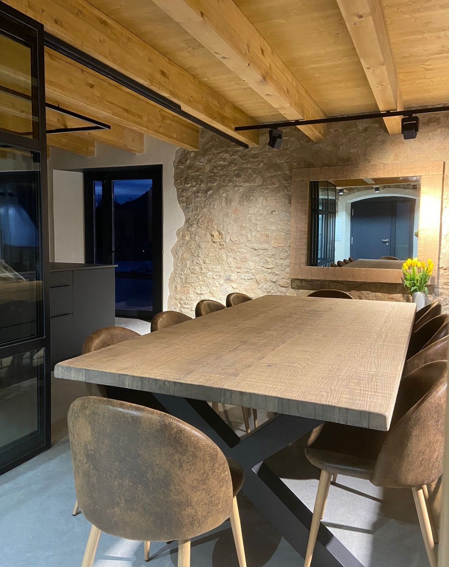 Table en chêne massif sur mesure