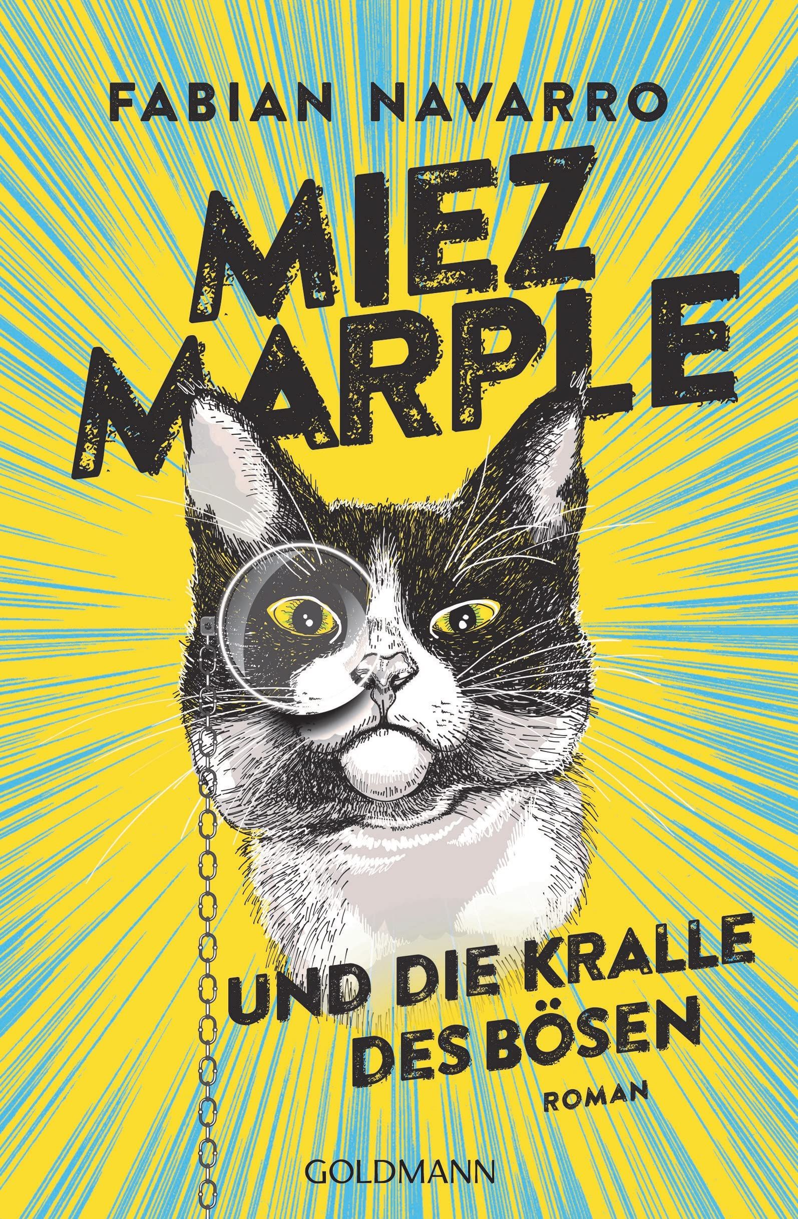 Cover Miez Marple und die Kralle des Bösen
Motiv: Katze mit Monokel