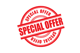 NO CURRENT SPECIALS