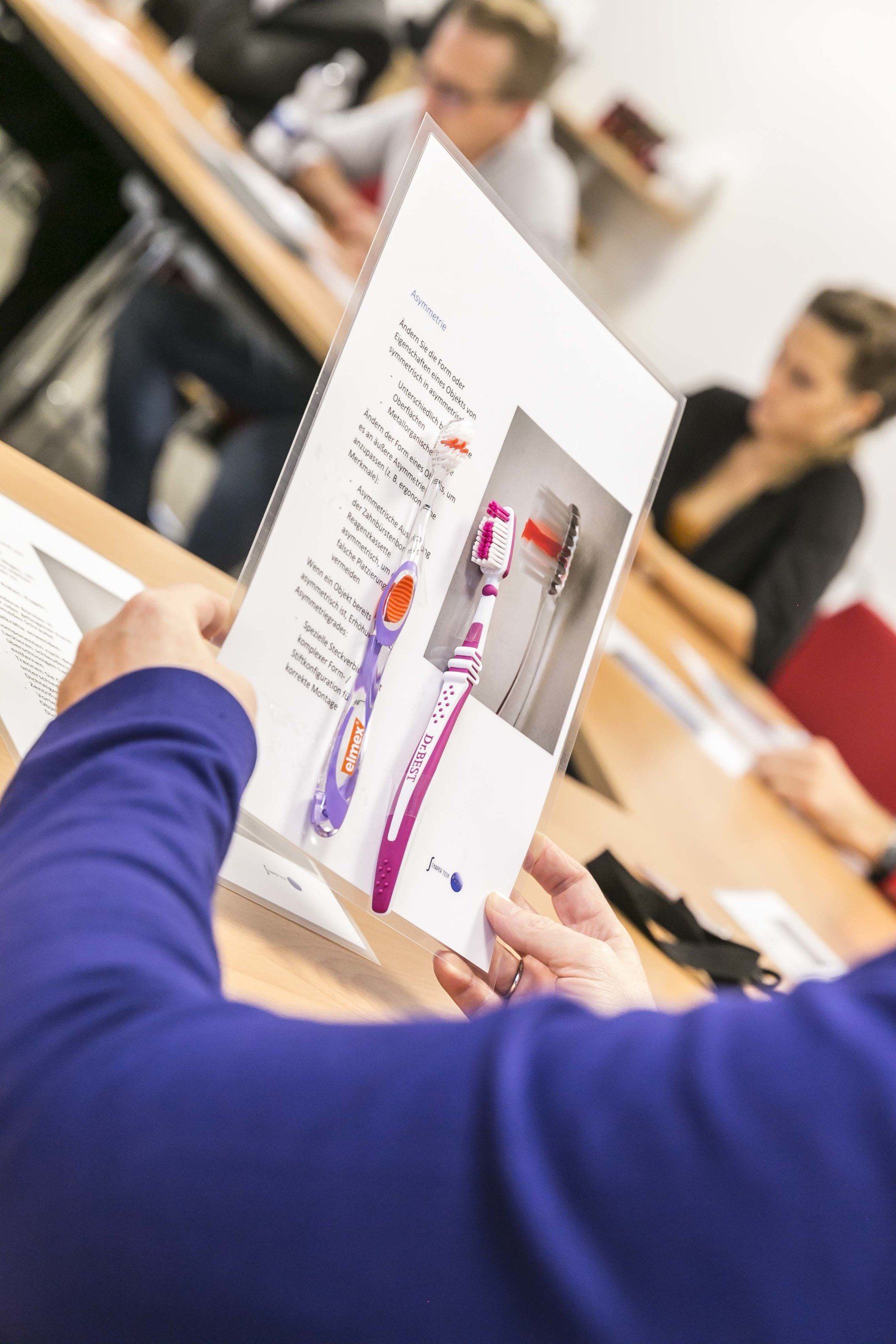 Ideation using toothbrushes Ideation using toothbrushes