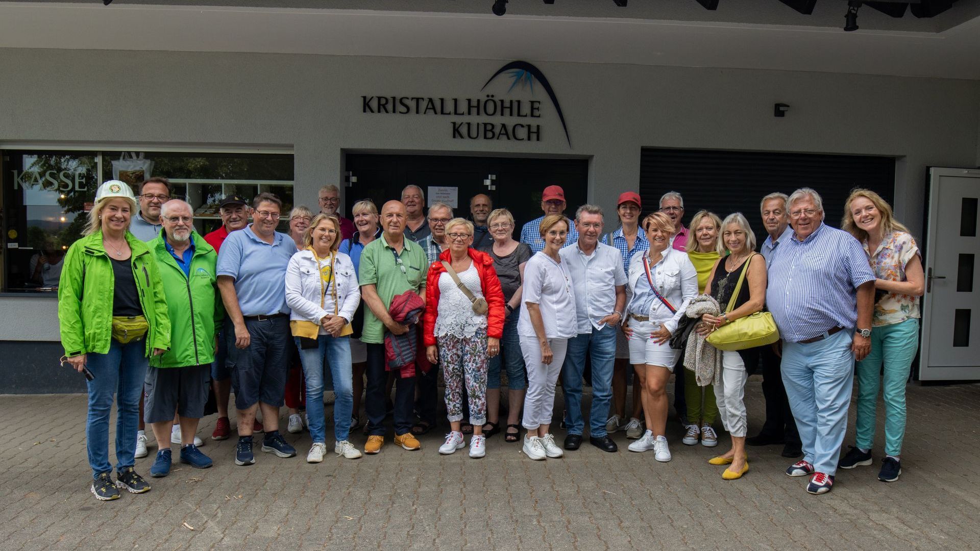 Wir besuchen Treffen.