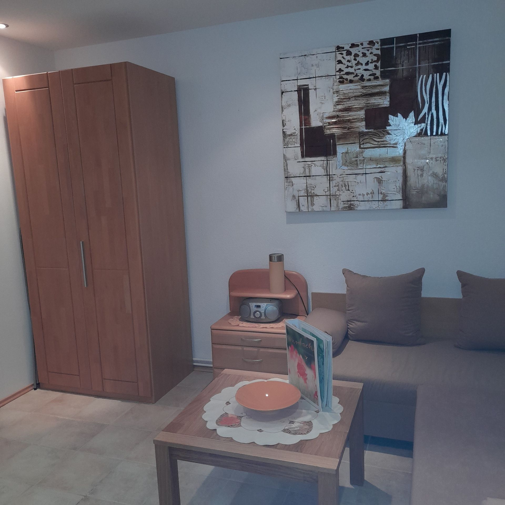 Wohnzimmer mit Sitzecke