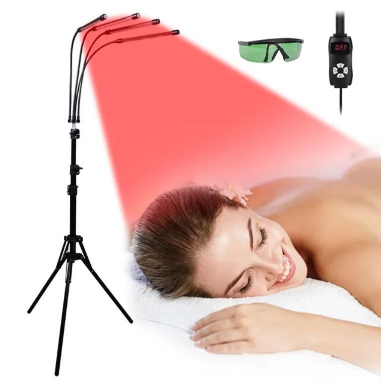 Infrarot Therapielampe mit 660 und 850 Nanometer Infrarot Therapielampe