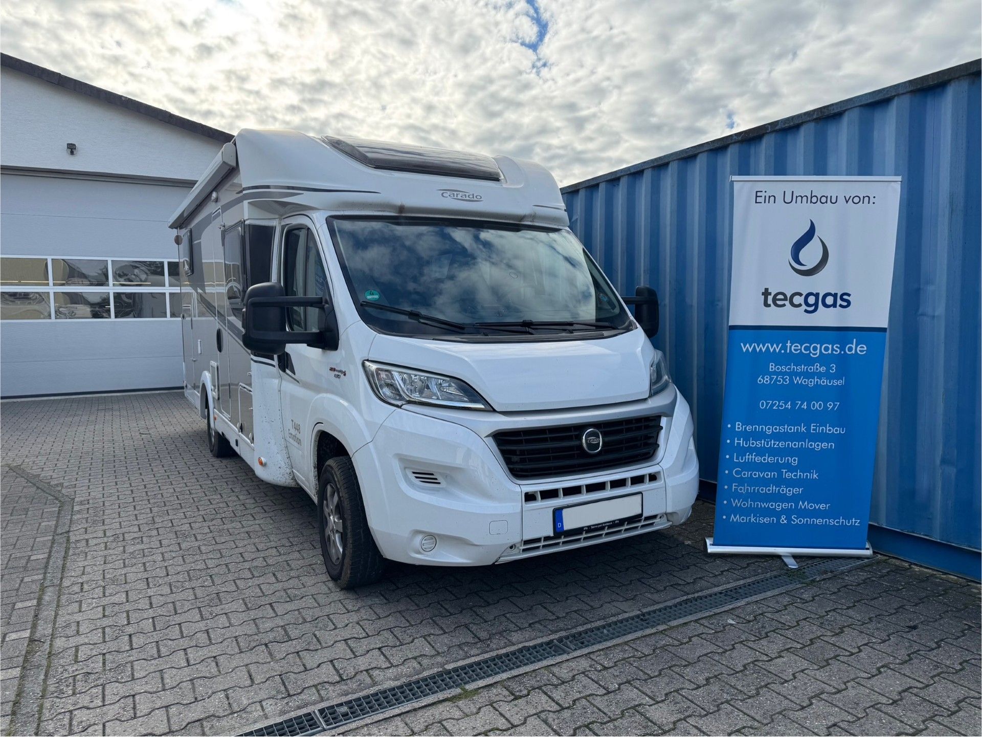 Carado T-4591 mit Alugas Travel Mate