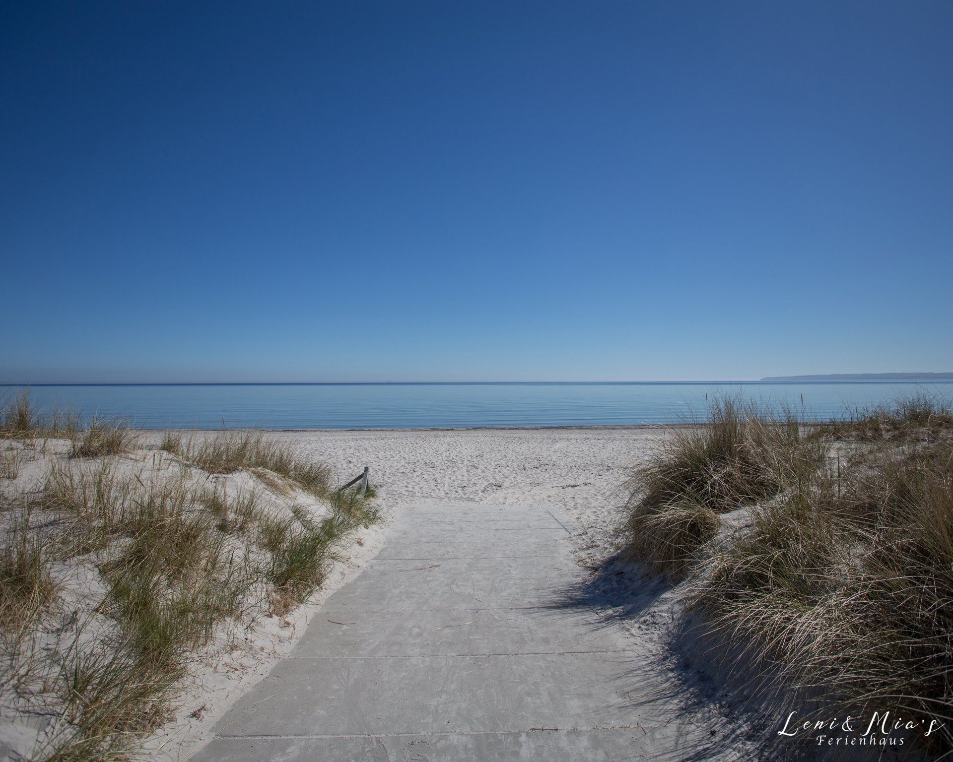 Breege Strand Sonne Rügen Leni & Mia