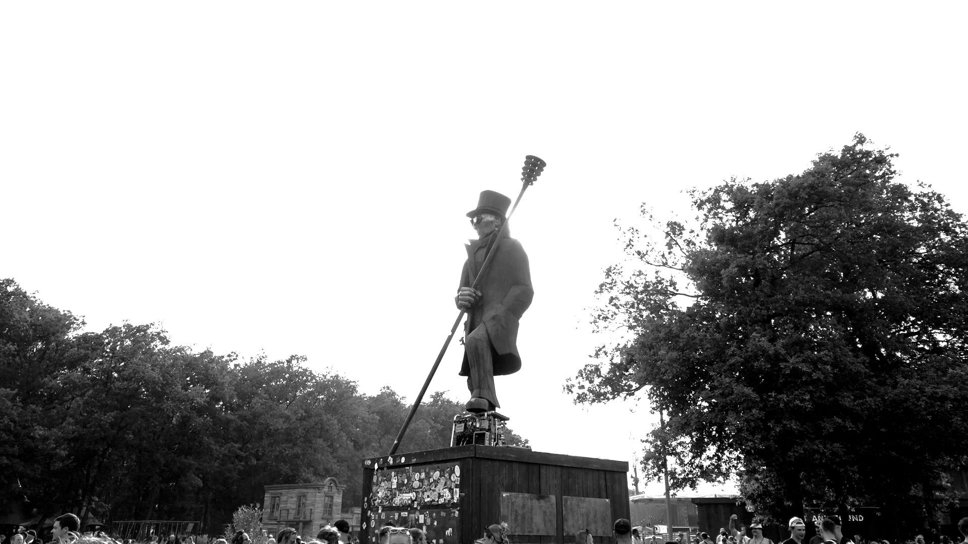 Bürgermeister Bill auf dem Parookville Festival in Weeze
