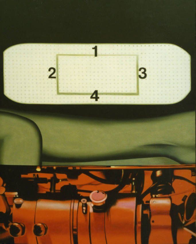 Karl-Heinz Herrfurth, Vorlagen und Öl auf Leinwand, 1969-1985