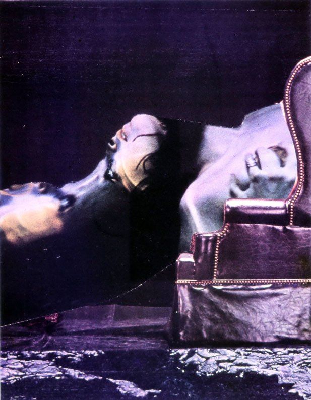 Karl-Heinz Herrfurth, Fotocollagen, Fotomontagen, 1967-1976, Ausschnitte aus Magazinen, auf Papier montiert