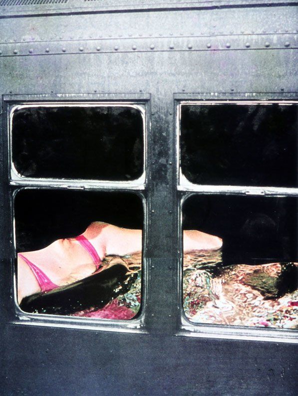 Karl-Heinz Herrfurth,  Fotocollagen, Fotomontagen, 1967-1976, Ausschnitte aus Magazinen, auf Papier montiert