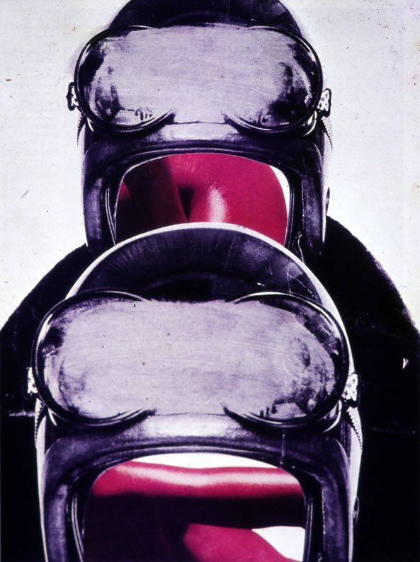 Karl-Heinz Herrfurth,  Fotocollagen, Fotomontagen, 1967-1976, Ausschnitte aus Magazinen, auf Papier montiert