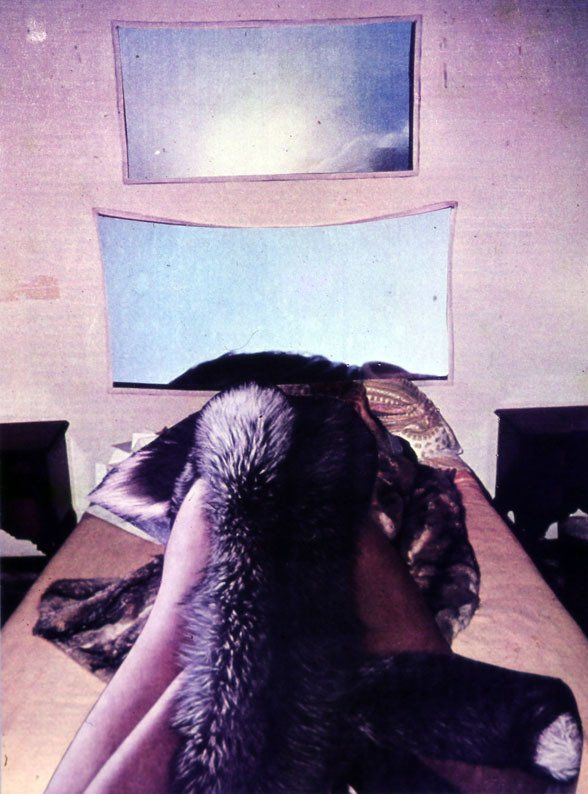 Karl-Heinz Herrfurth, Fotocollagen, Fotomontagen, 1967-1976, Ausschnitte aus Magazinen, auf Papier montiert