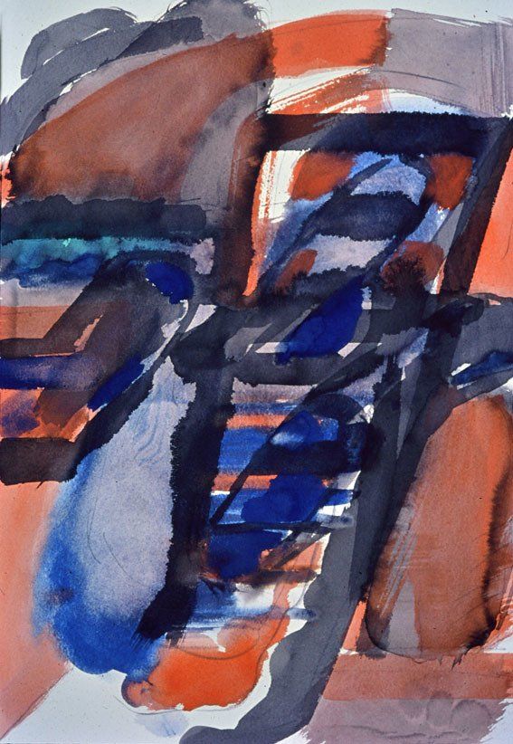 Karl-Heinz Herrfurth, Aquarelle auf Papier, 1960-1985