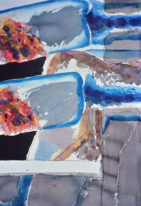 Karl-Heinz Herrfurth, Aquarelle auf Papier, 1960-1985