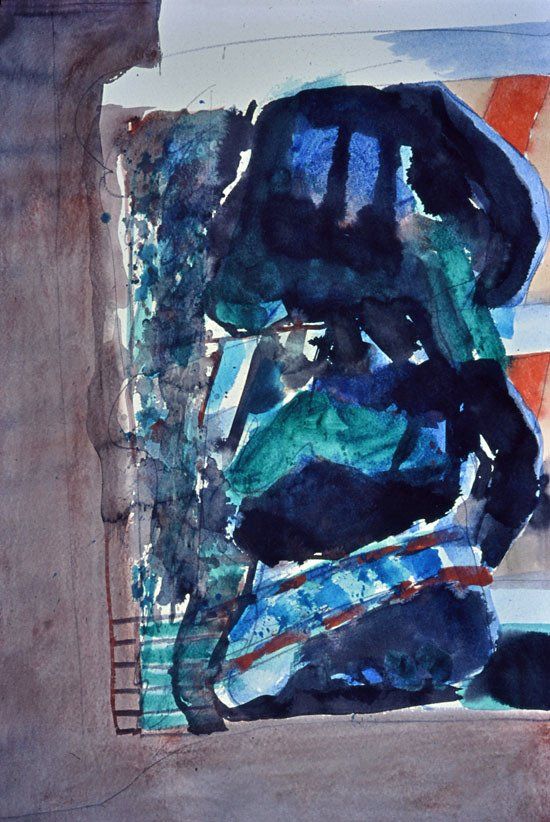 Karl-Heinz Herrfurth, Aquarelle auf Papier, 1960-1985
