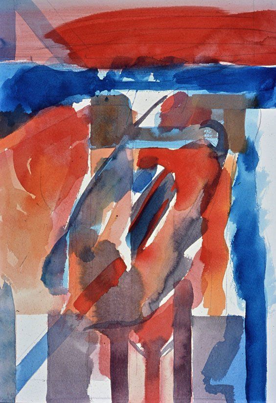 Karl-Heinz Herrfurth, Aquarelle auf Papier, 1960-1985
