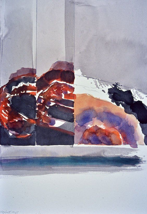 Karl-Heinz Herrfurth, Aquarelle auf Papier, 1960-1985