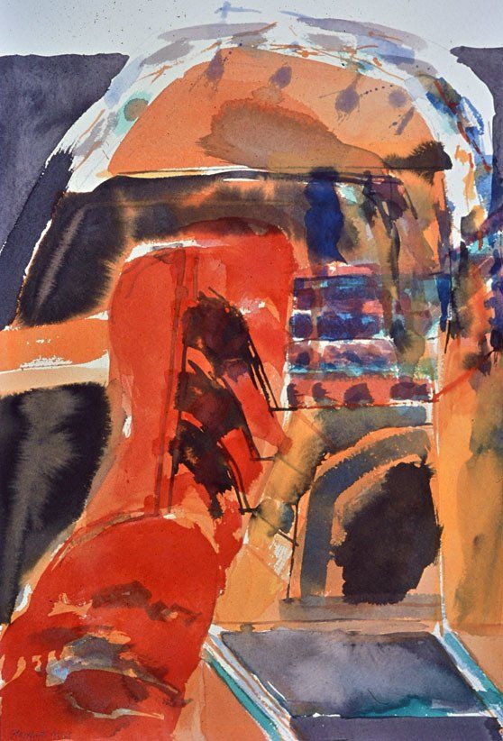 Karl-Heinz Herrfurth, Aquarelle auf Papier, 1960-1985