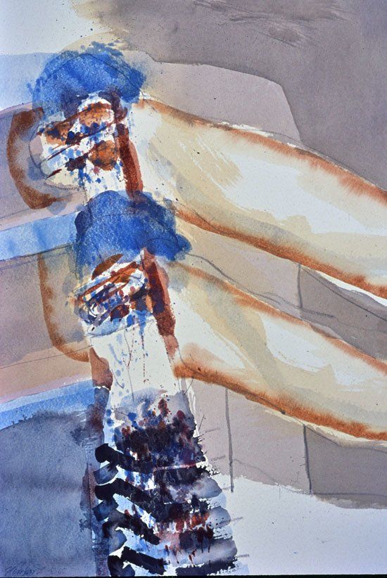 Karl-Heinz Herrfurth, Aquarelle auf Papier, 1960-1985