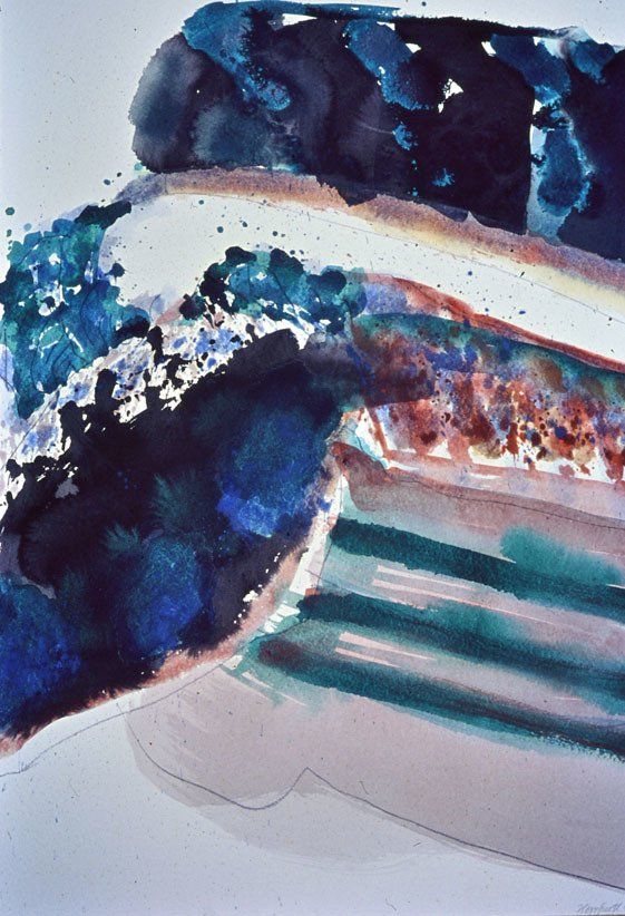 Karl-Heinz Herrfurth, Aquarelle auf Papier, 1960-1985