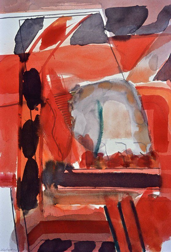 Karl-Heinz Herrfurth, Aquarelle auf Papier, 1960-1985