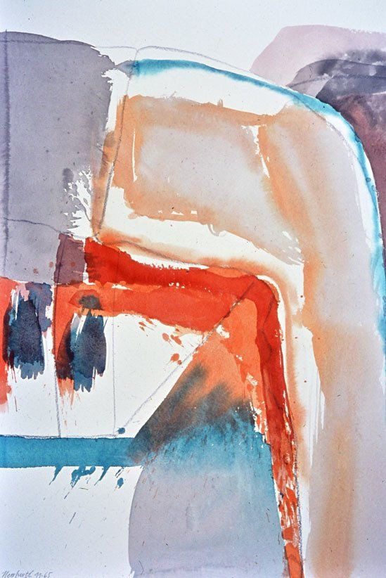 Karl-Heinz Herrfurth, Aquarelle auf Papier, 1960-1985