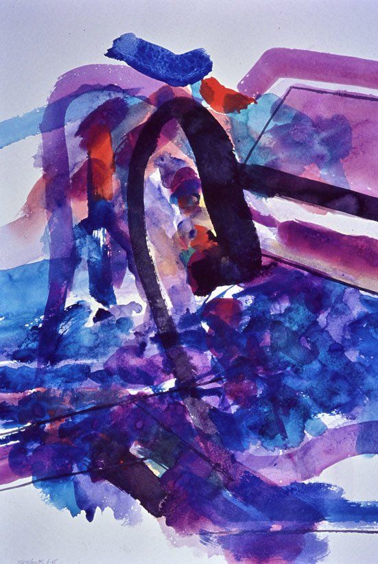 Karl-Heinz Herrfurth, Aquarelle auf Papier, 1960-1985