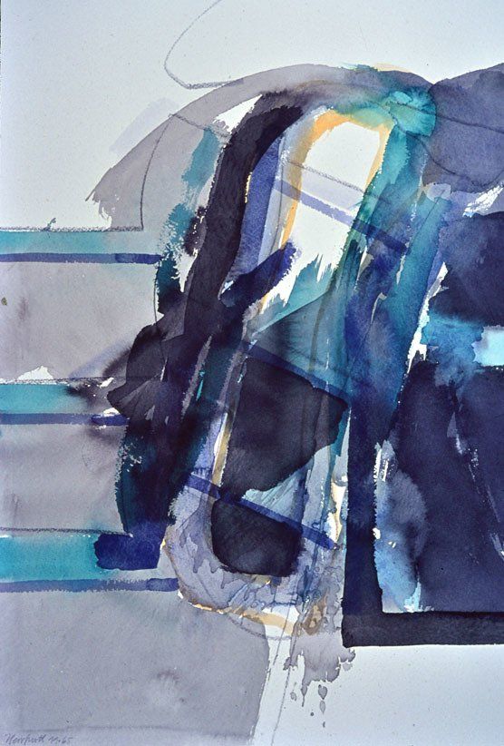 Karl-Heinz Herrfurth, Aquarelle auf Papier, 1960-1985