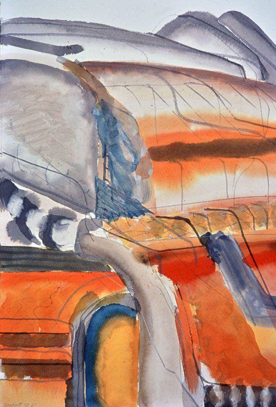 Karl-Heinz Herrfurth, Aquarelle auf Papier, 1960-1985