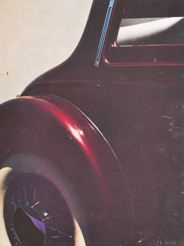 Karl-Heinz Herrfurth, Vorlagen und Öl auf Leinwand, 1969-1985