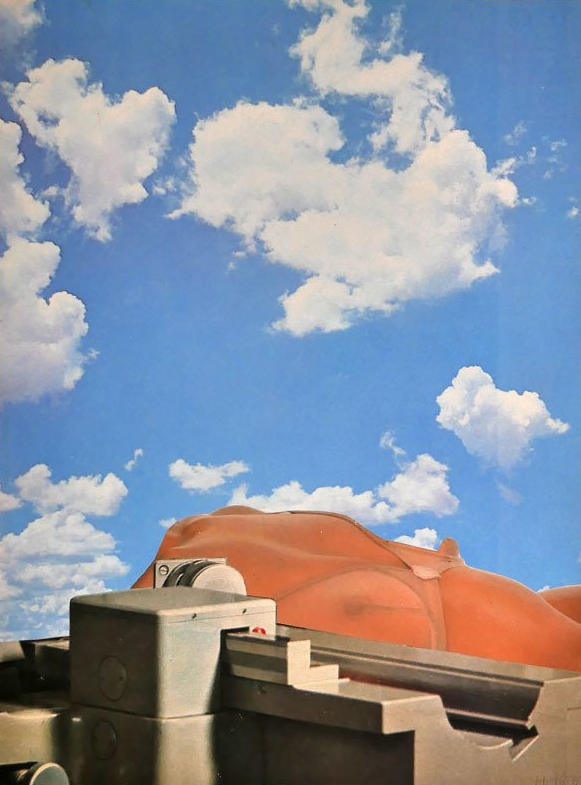 Karl-Heinz Herrfurth, Vorlagen und Öl auf Leinwand, 1969-1985