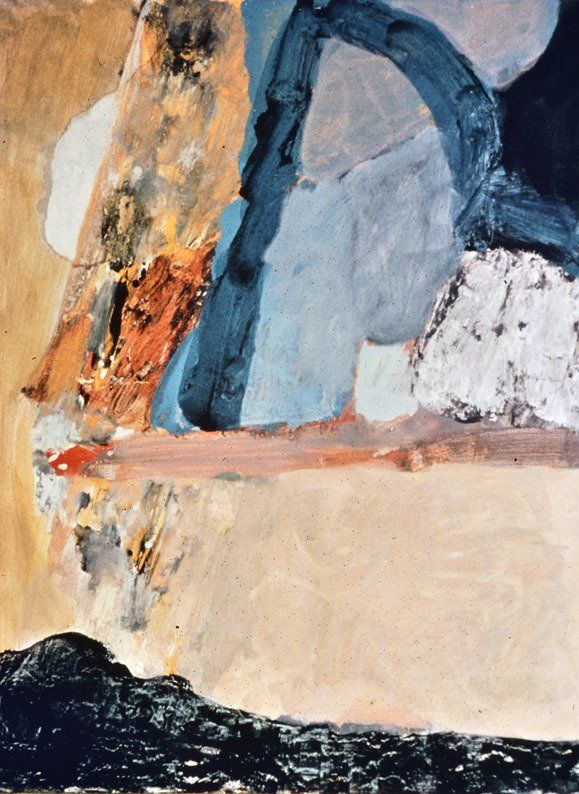 Karl-Heinz Herrfurth, Malerei, Tempera,
Papier auf Karton, 1964-65, 65 x 50 cm