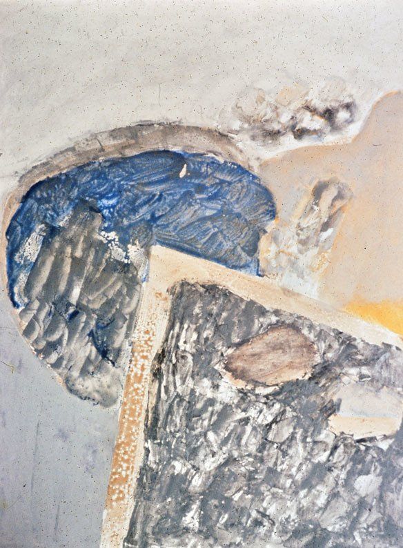 Karl-Heinz Herrfurth, Malerei, Tempera,
Papier auf Karton, 1964-65, 65 x 50 cm