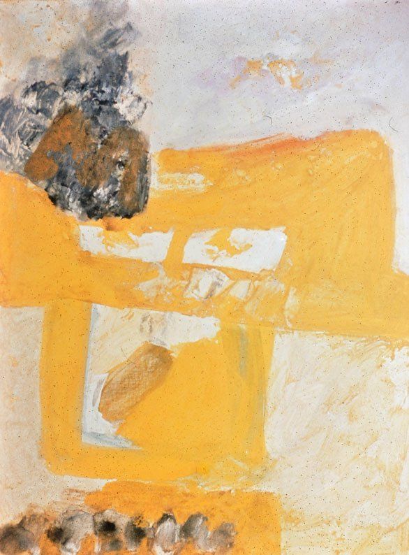 Karl-Heinz Herrfurth, Malerei, Tempera,
Papier auf Karton, 1964-65, 65 x 50 cm