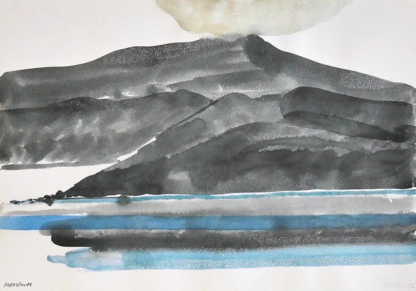 Karl-Heinz Herrfurth, Landschaft in der Mani, Griechenland, 1999-2006