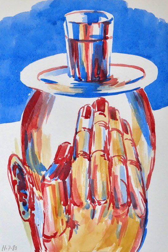 Karl-Heinz Herrfurth, Aquarelle auf Papier, 1960-1985