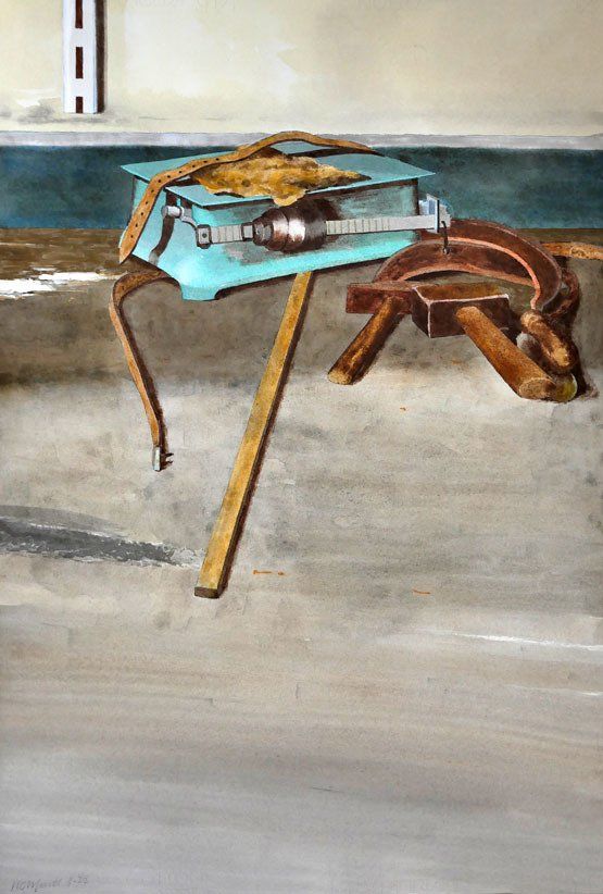 Karl-Heinz Herrfurth, Aquarelle auf Papier, 1960-1985