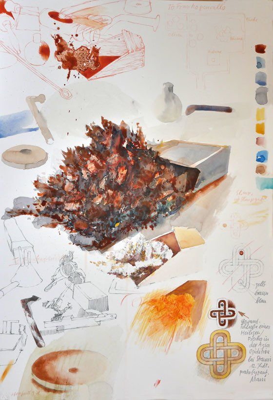 Karl-Heinz Herrfurth, Aquarelle auf Papier, 1960-1985