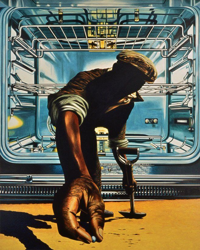 Karl-Heinz Herrfurth, Öl/ Tempera auf Leinwand, 1958-1986, unterschiedliche Formate bis 200 x 160 cm