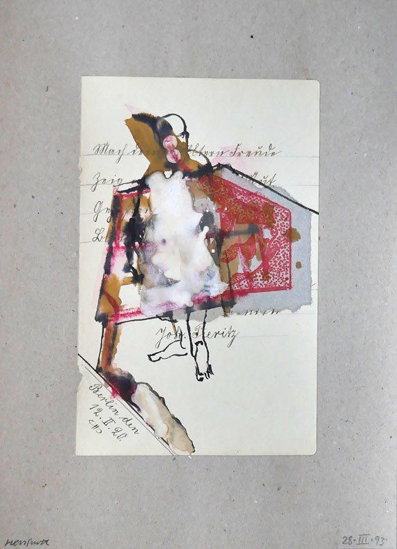 Karl-Heinz Herrfurth, Arbeiten auf alten Papiergründen