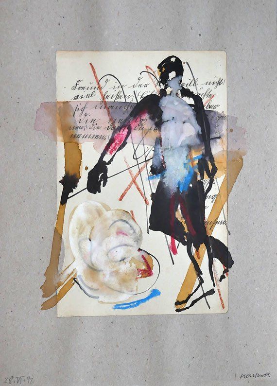 Karl-Heinz Herrfurth, Arbeiten auf alten Papiergründen