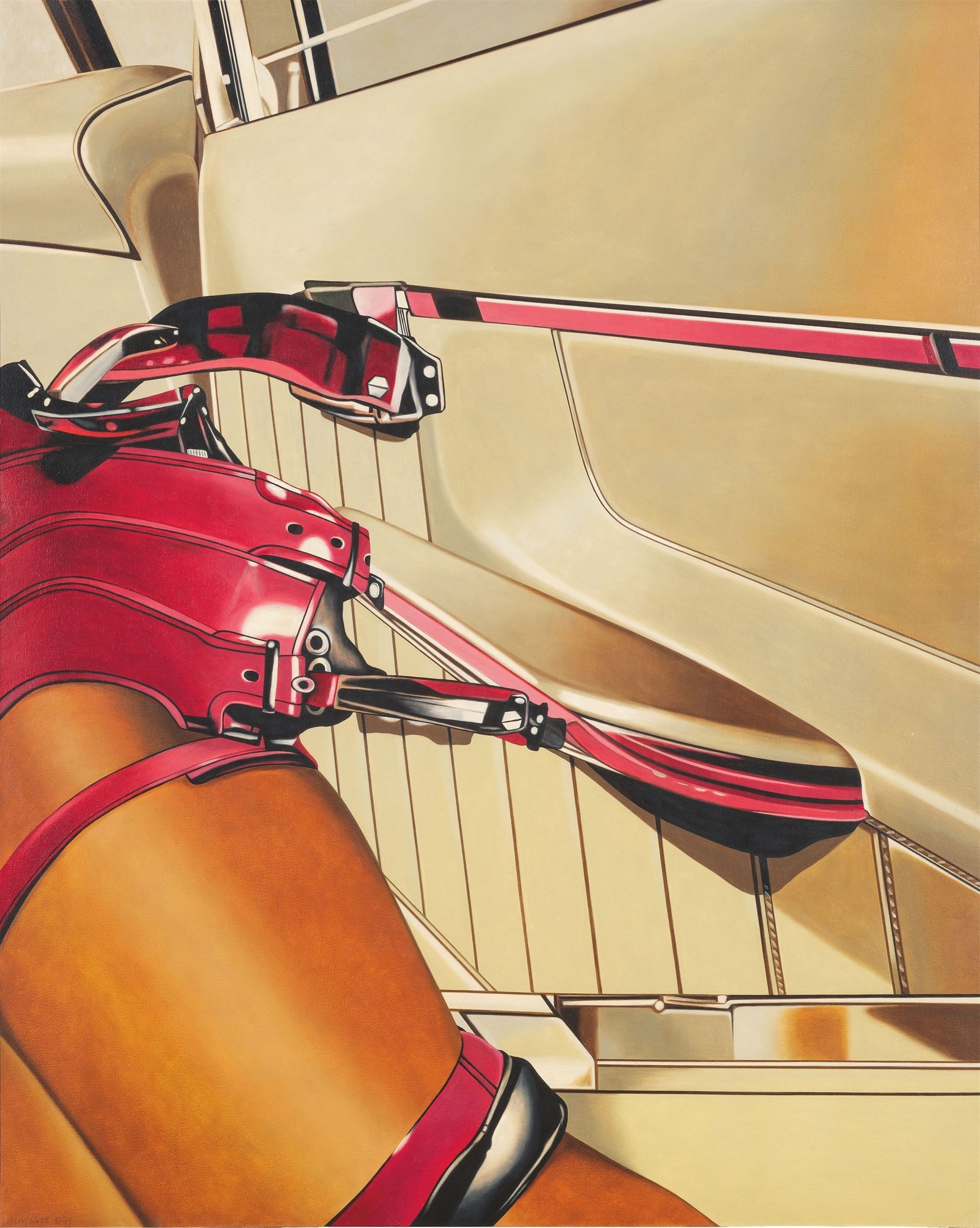 Karl-Heinz Herrfurth, Öl/ Tempera auf Leinwand, 1958-1986, unterschiedliche Formate bis 200 x 160 cm