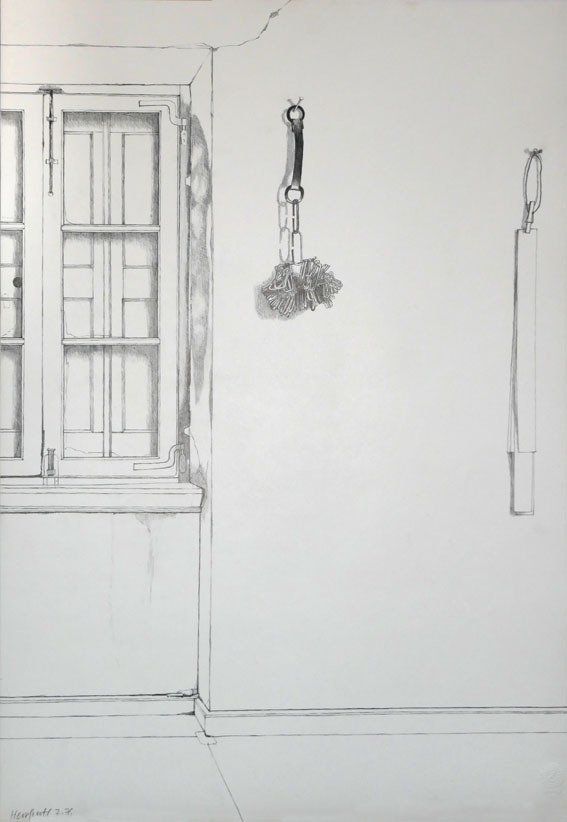 Karl-Heinz Herrfurth, Zeichnungen
Stillleben, vor allem Werkzeuge und Alltagsgegenstände aus Griechenland, 1976-82