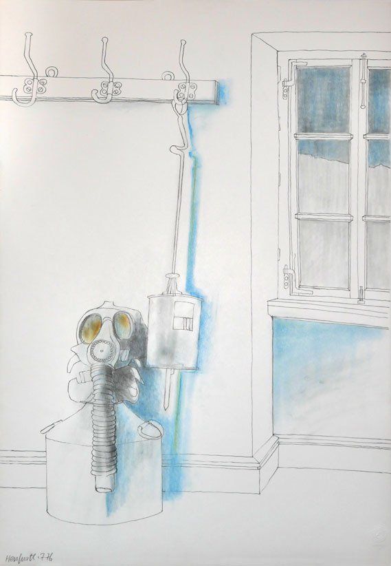 Karl-Heinz Herrfurth, Zeichnungen, vor allem Werkzeuge und Alltagsgegenstände aus Griechenland, 1976-82