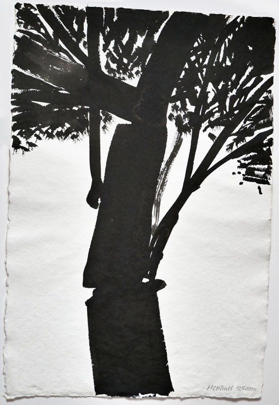 Karl-Heinz Herrfurth, Zeichentusche, Sepia oder Beize auf Papier, Arbeiten 1992-2002