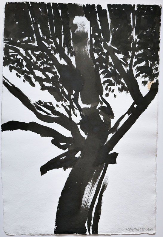 Karl-Heinz Herrfurth, Zeichentusche, Sepia oder Beize auf Papier, Arbeiten 1992-2002