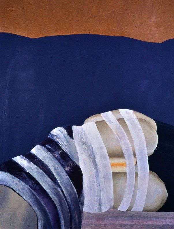 Karl-Heinz Herrfurth, Öl/ Tempera auf Leinwand,  1958-1986, unterschiedliche Formate bis 200 x 160 cm