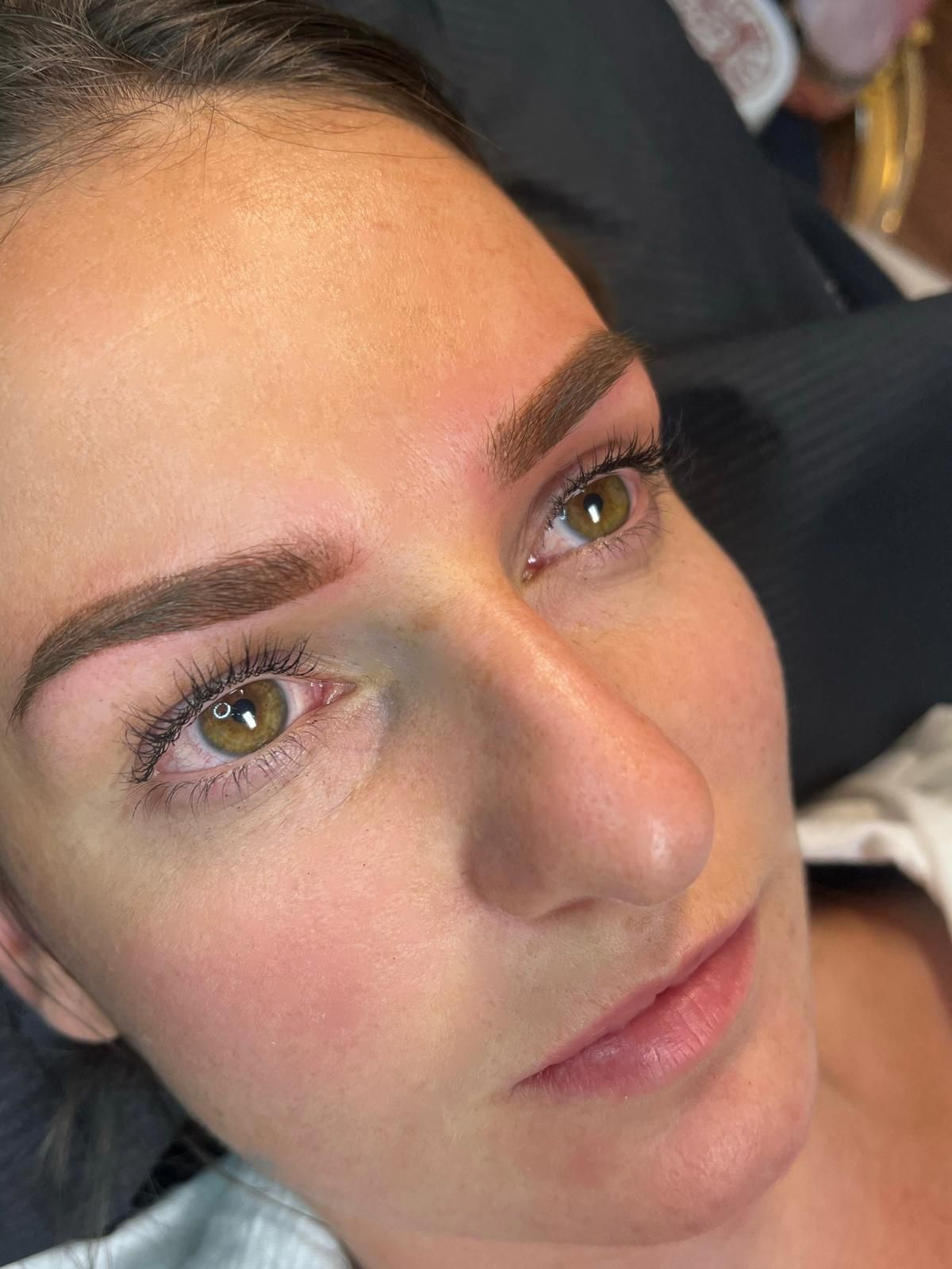 nach powderbrows behandlung
