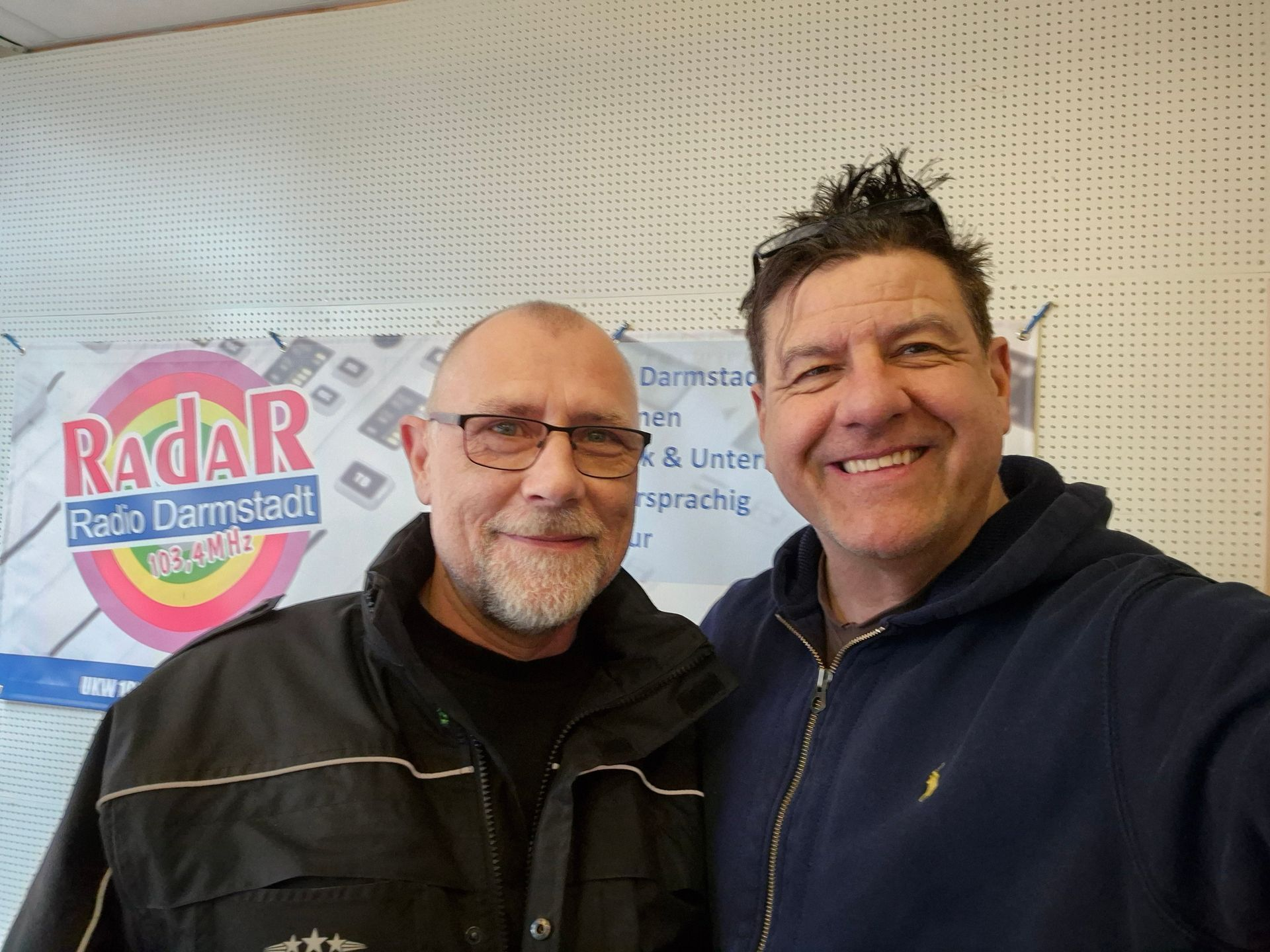 Michael Fleßner beim Radio Darmstadt